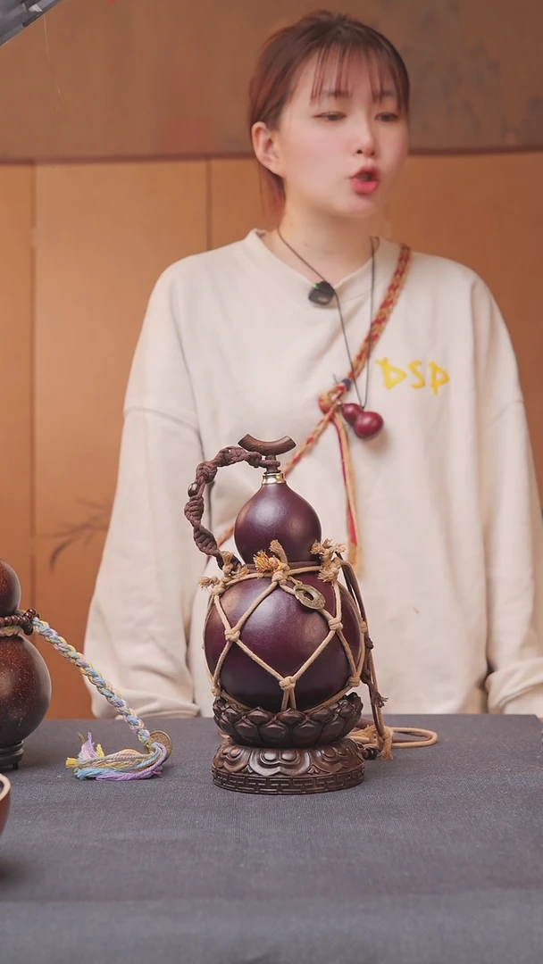 1670号链接精品大漆葫芦现货现发[一物一拍]