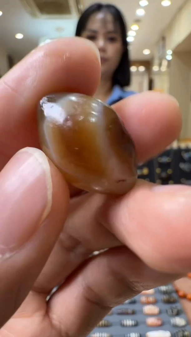 玛瑙/玉髓未镶嵌珠宝半成品玛瑙珠