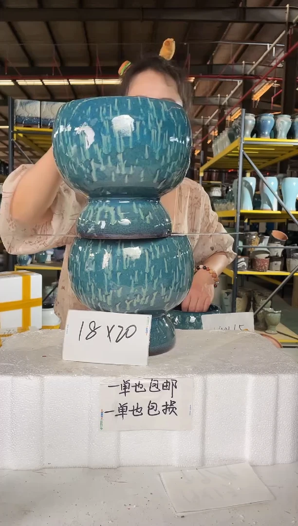 宜兴紫砂粗陶花盆18/20