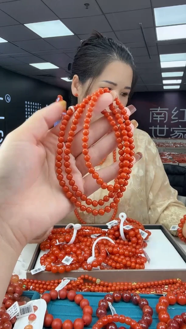 未镶嵌珠串南红玛瑙多样发其一/5/991191001580