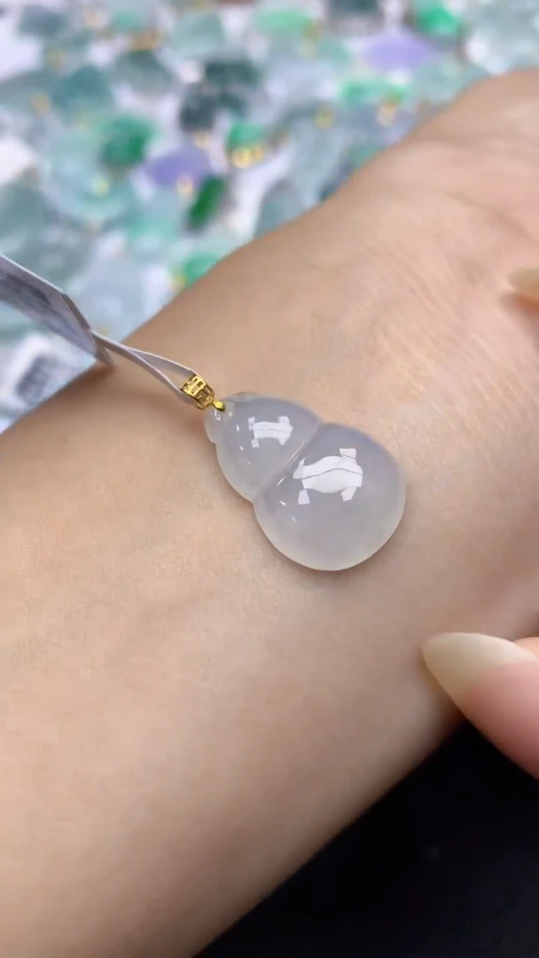 颈饰未镶嵌翡翠天然缅甸a货翡翠百元以上9元证书费自理