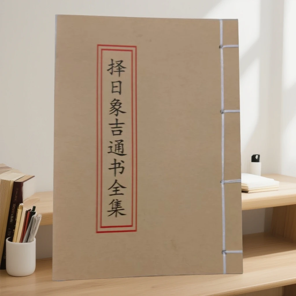 择日象吉通书完整版民间传统书籍手工线装老师傅必备通书择日书籍