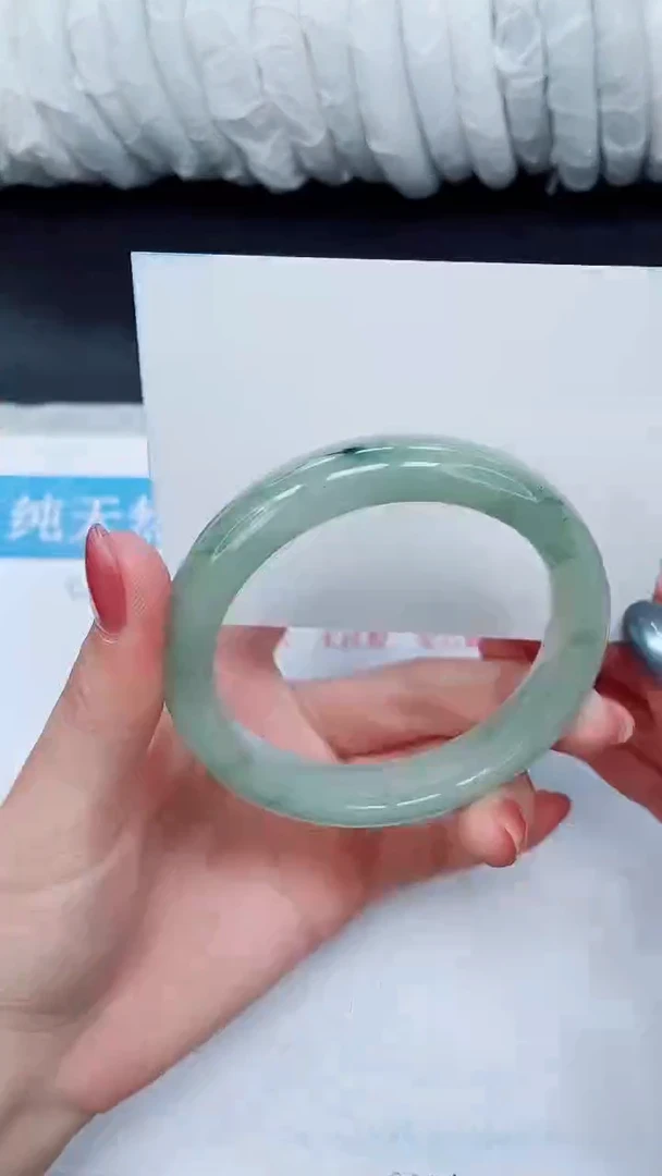 未镶嵌手镯石英质玉A23-57`58`59