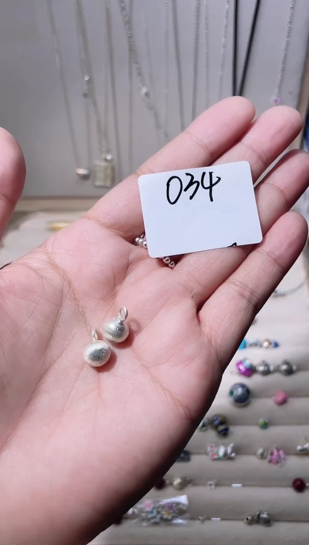 无925银晴****鲤纯银配件034