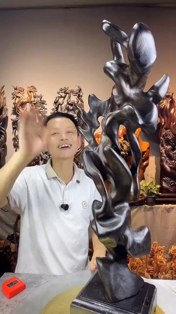 金丝楠夜*小叶桢楠随行摆件46