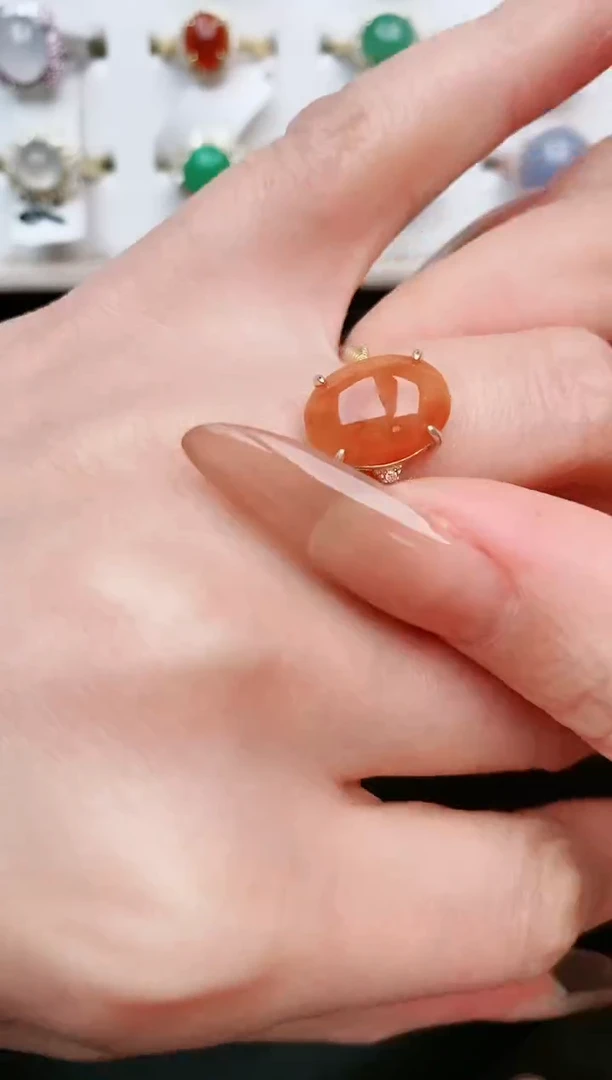 【闪购商品】翡翠戒指银S925镶嵌....