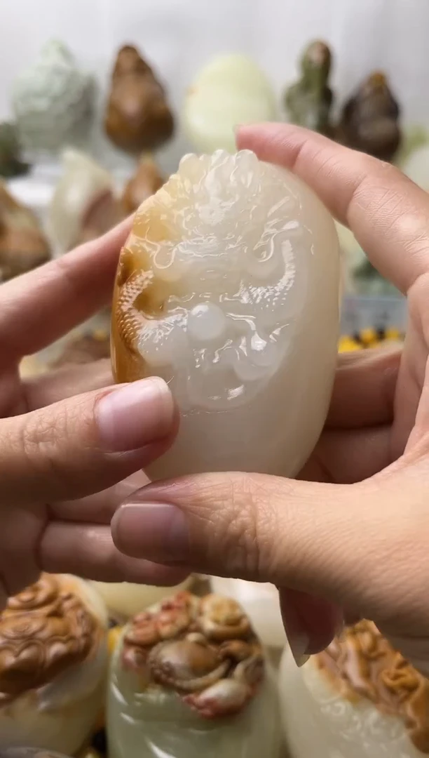 石材古青石棉纹正常不退换龙护主