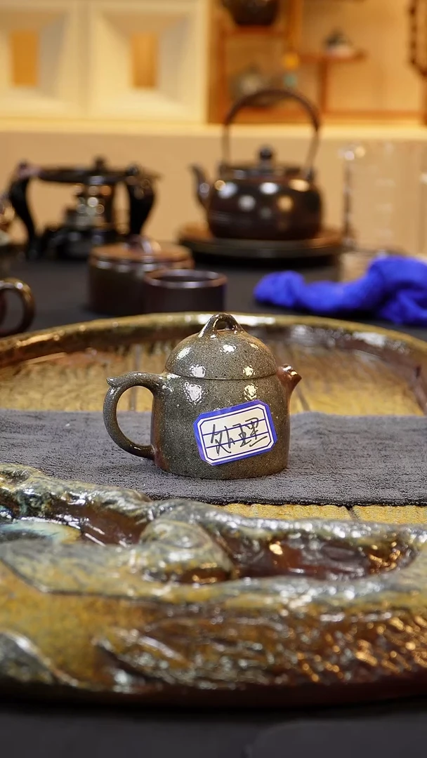 紫砂柴烧纯自然柴烧130毫升