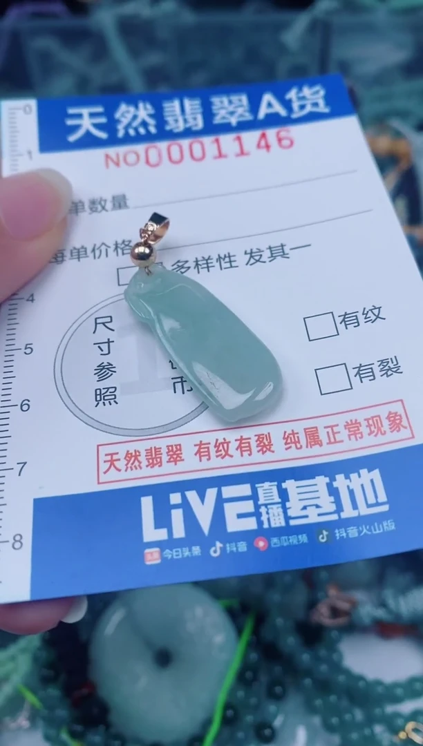 颈饰未镶嵌翡翠00001146