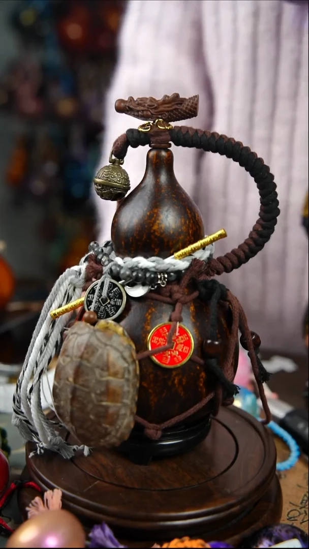 756号600ml左右非遗大漆酒葫芦