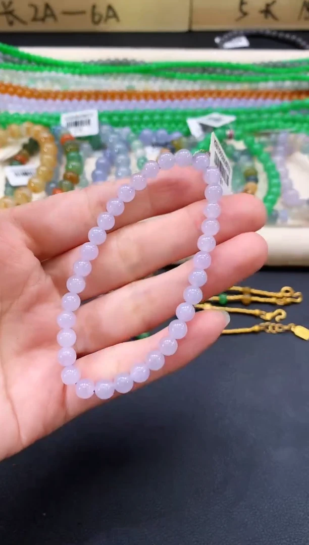 未镶嵌手串翡翠32|1500