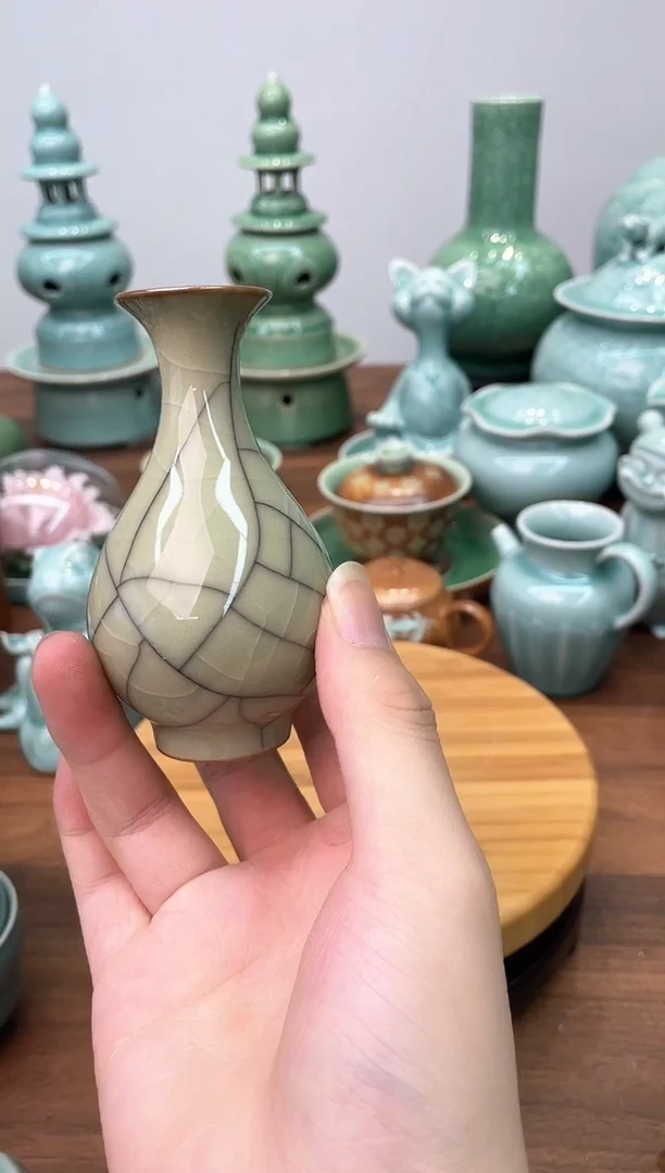 特价福利 微瑕 慧仙青瓷