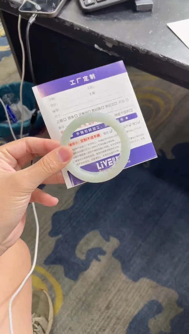 定制翡翠手镯未镶嵌f****g手镯AJC/DZS