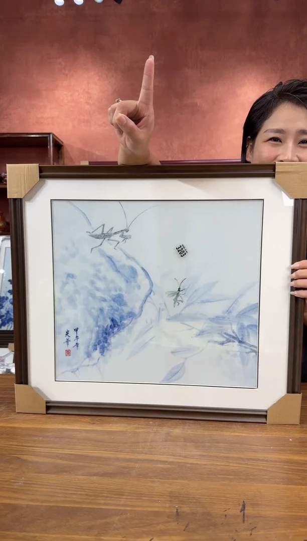 吴义松陶盟手工手绘陶瓷编码：3203
