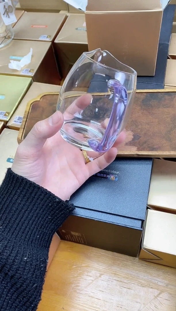 【闪购商品】禾器金标澄然茶海浅紫色