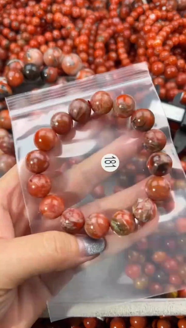 未镶嵌手串南红玛瑙13+