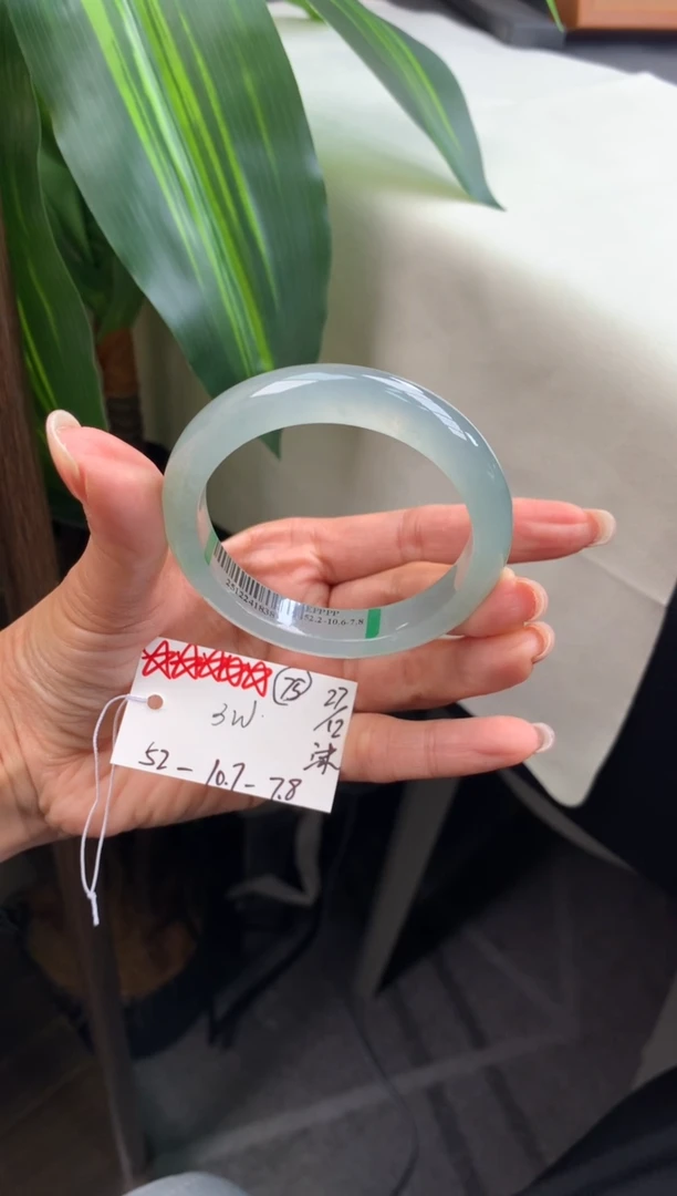 未镶嵌手镯翡翠翡翠手镯#75 圈口52