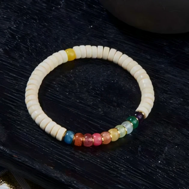 【云上雅岚】未央丨C07724-猛犸手串-6.5mm-多样性发一件