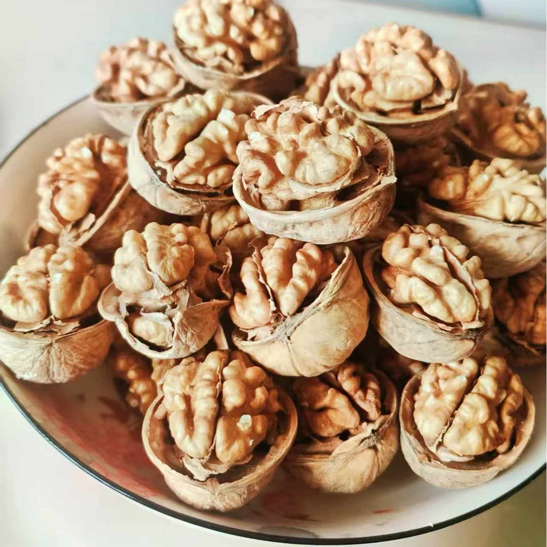 185薄皮纸皮核桃皮薄肉厚收捏即开孕妇的小零食