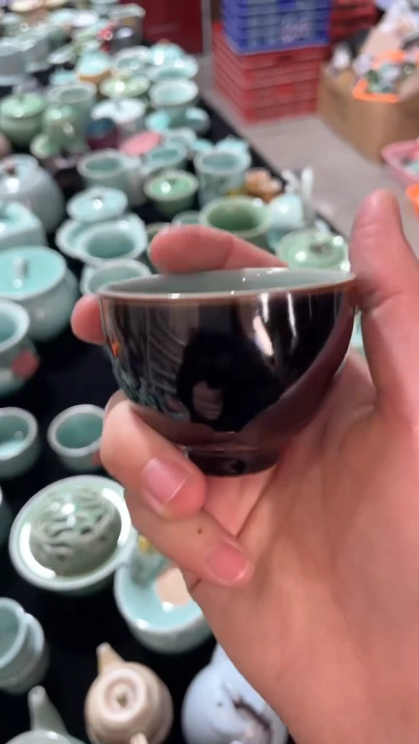 【闪购商品】特价 微瑕 慧仙青瓷