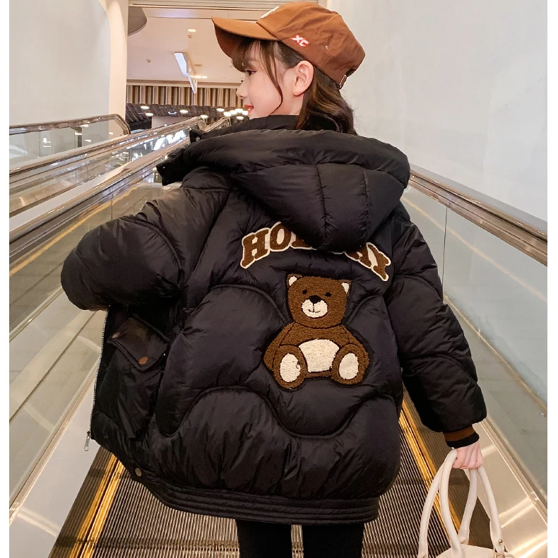 【棉服福利10号】冬装2025新款儿童洋气加绒加厚女大童棉衣外套