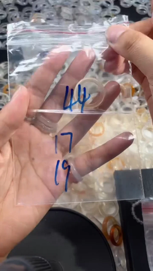 玛瑙/玉髓戒指未镶嵌44