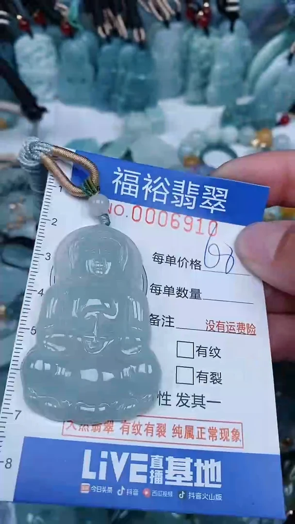 【闪购商品】翡翠颈饰未镶嵌...0006910