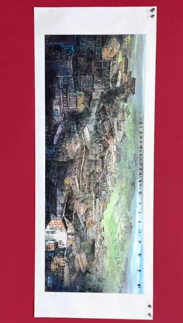 国画国画绘画山水花鸟