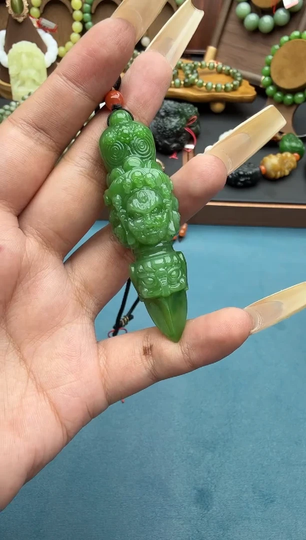 未镶嵌和田玉挂件byfl