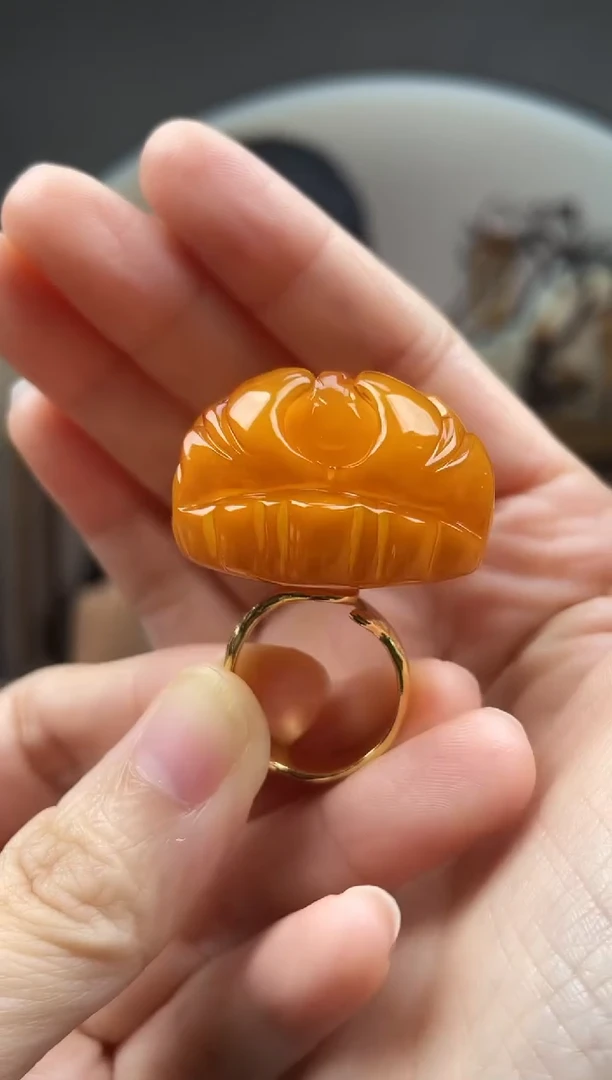 琥珀未镶嵌珠宝奇石首饰 假1赔4 （多样性发货1件