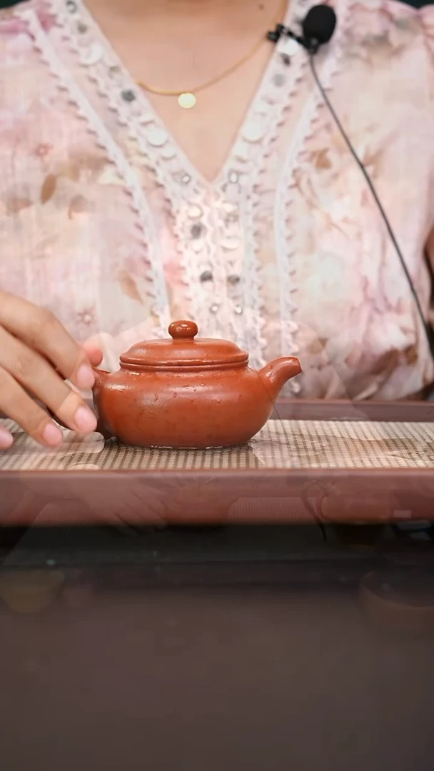 茶壶紫砂小煤窑朱泥粗砂仿古190