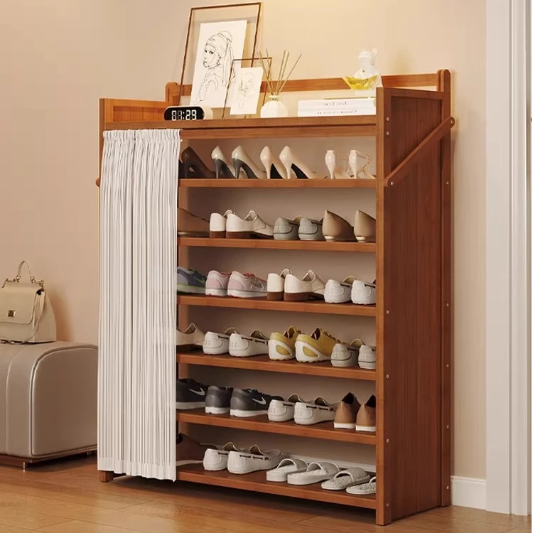 鞋架子多层家用可折叠免安装鞋柜简易大容量结实耐用防尘储物鞋架