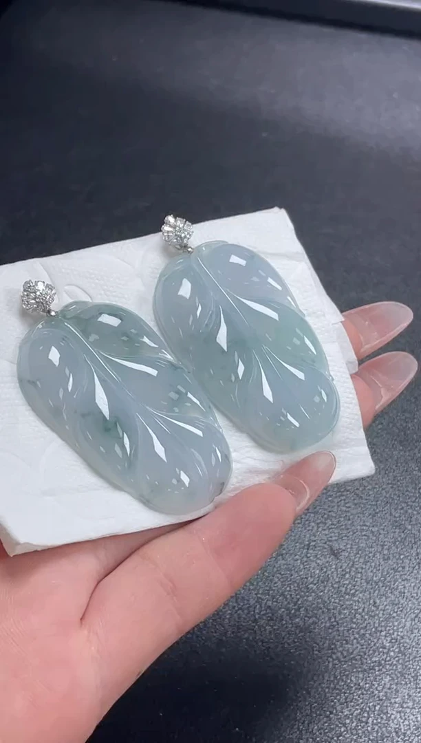 18K金镶嵌定制翡翠DDJ471912/多样性发一件