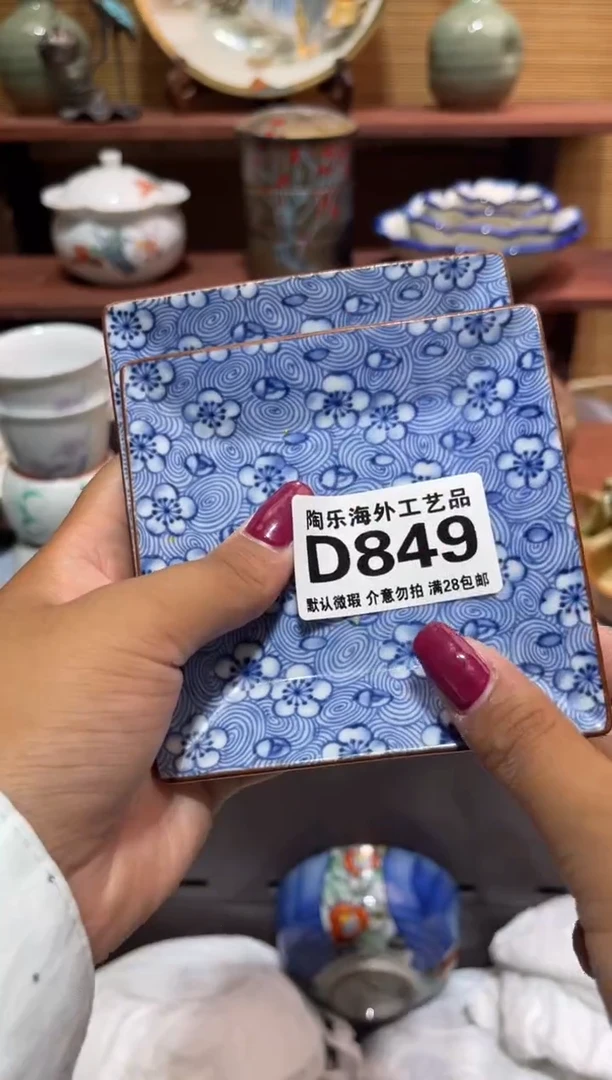 瓷片左*          D849