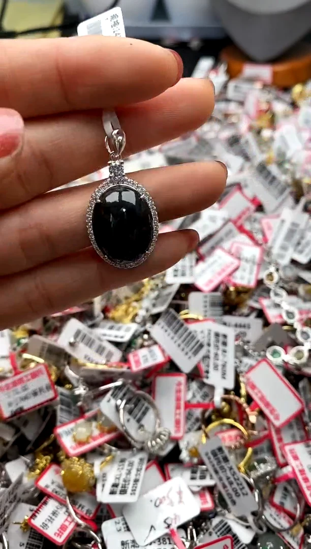 【闪购商品】翡翠戒指银S925镶嵌 33333333     9