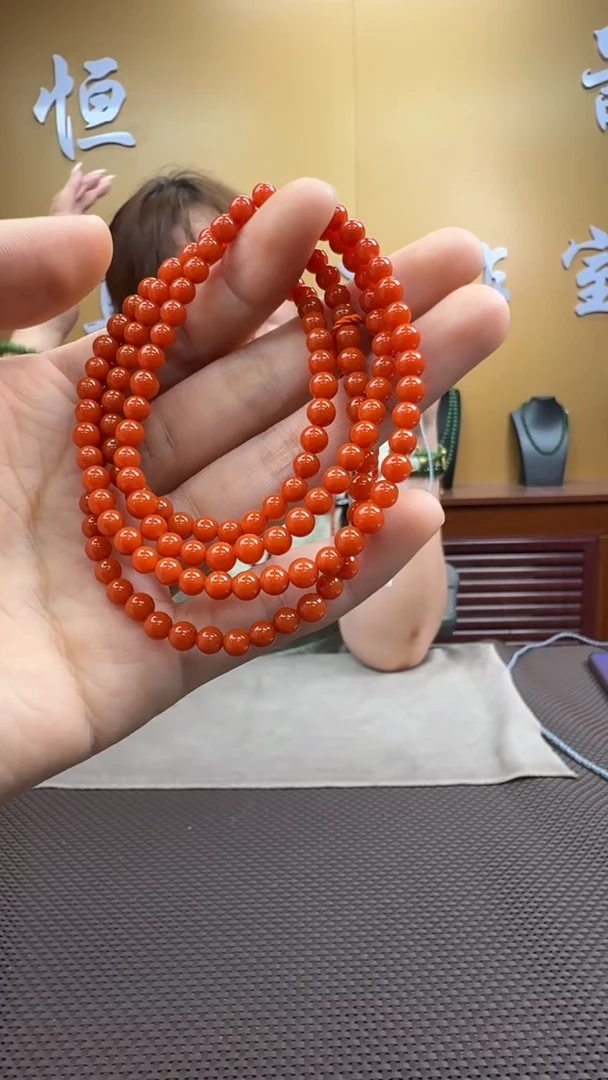 玛瑙/玉髓颈饰未镶嵌项链4-5多样性，发一