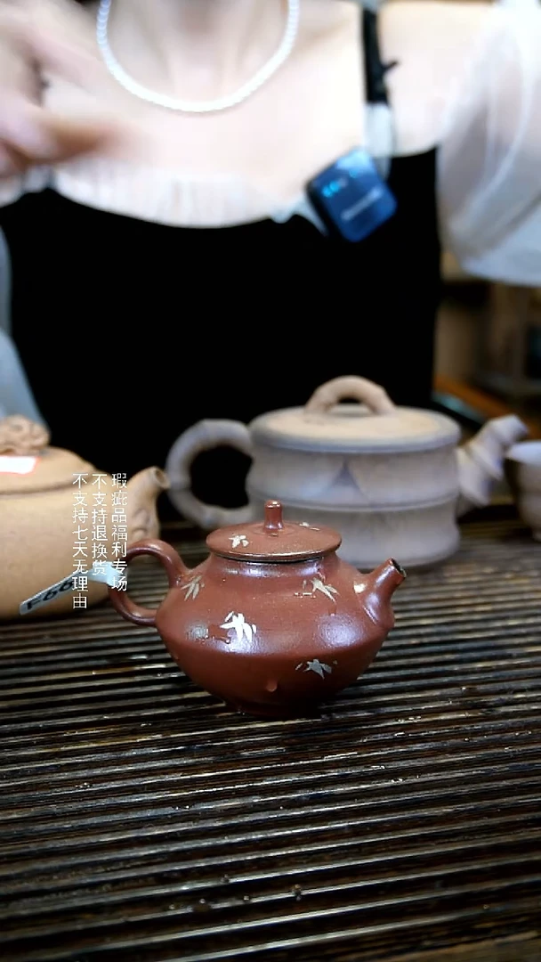 【微瑕专场清货】不退不换  山楂红手绘银初瑶