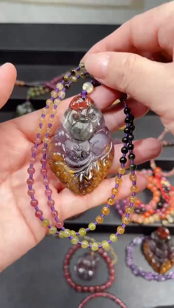 未镶嵌颈饰水晶【百晶灵儿】定制款