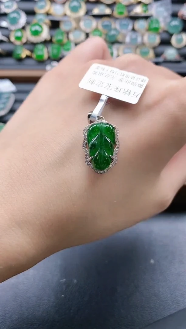 【闪购商品】翡翠戒指银S925镶嵌51151