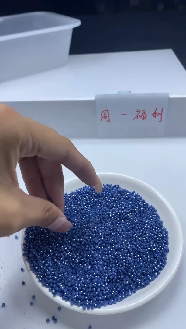 未镶嵌颈饰尖晶石x1317深海蓝切面锆*石2mm*100
