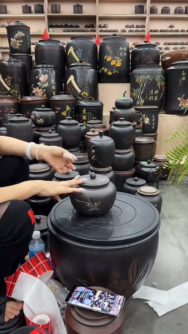 罐瑕疵茶叶罐 小苹果彩填 051