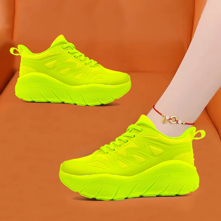 专业马拉松跑鞋女男训练厚底运动鞋女款妈妈超轻跳绳鞋减震跑步鞋