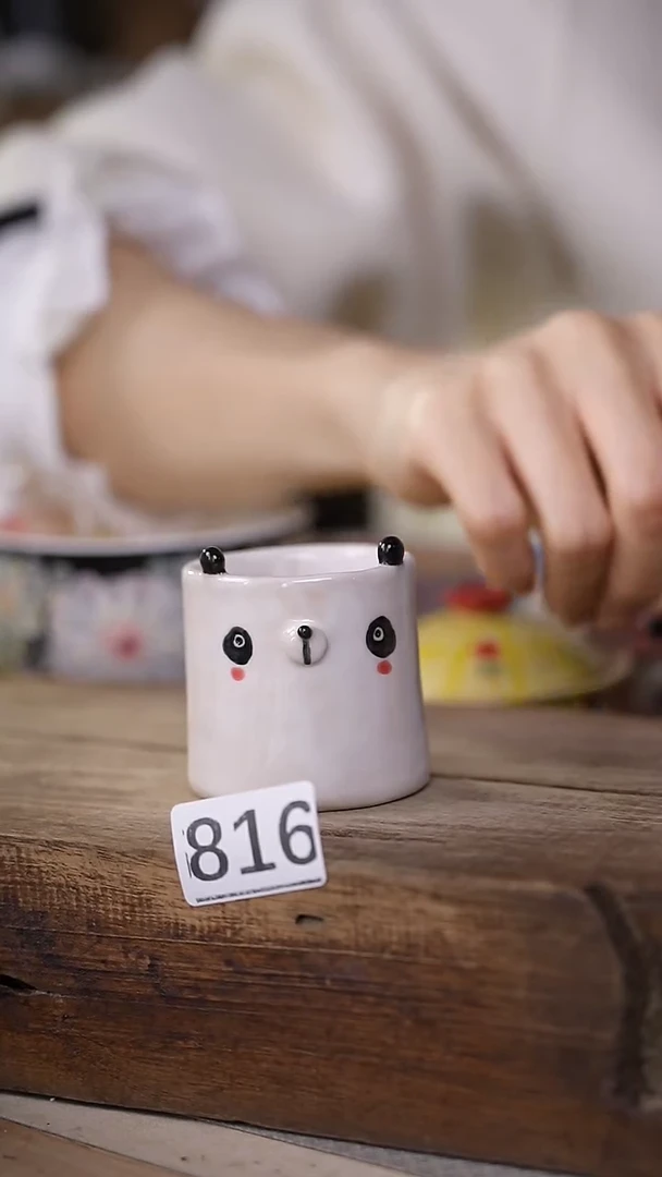 【闪购商品】瓷片手绘·杯/设计师 xudu 款