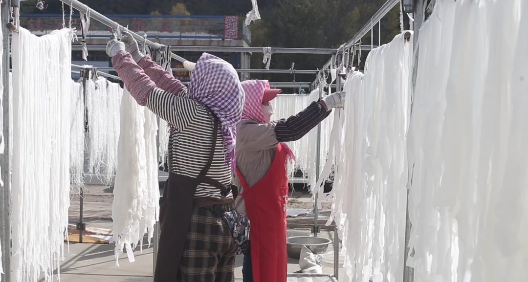 承德围场道坝子乡纯手工土豆粉条