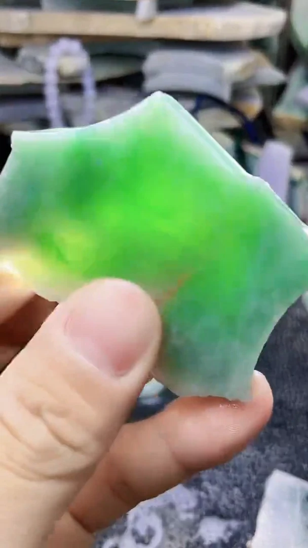 裸石翡翠天然A货翡翠板料