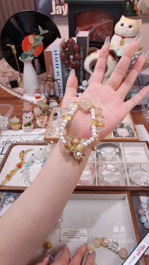 水晶手链未镶嵌022多样性发货 发其一