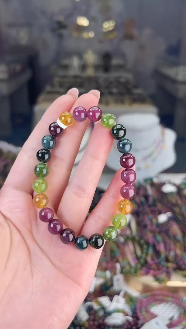 【闪购商品】碧玺/未镶嵌8mm+碧玺单圈多样性发货