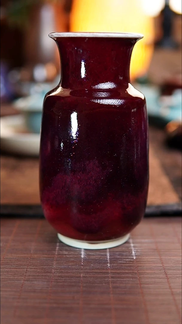 钧瓷花瓶 何世超