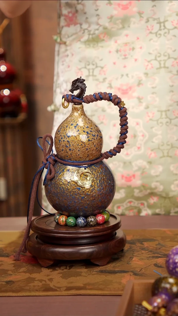 257易林高端工艺大漆酒葫芦--518