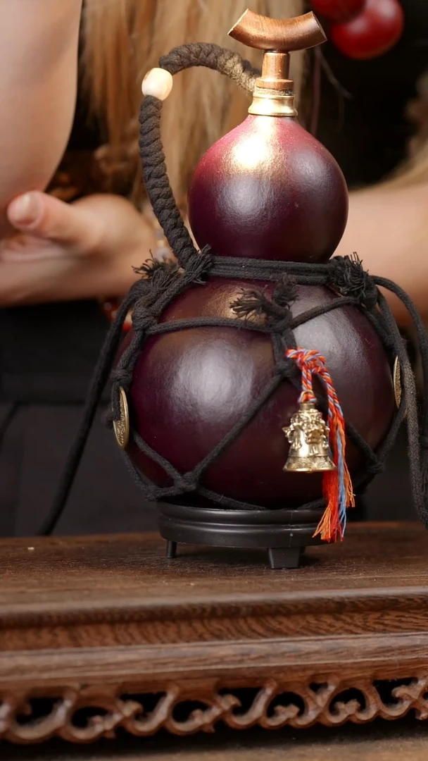 /133号精品天然大漆酒葫芦一物一拍~